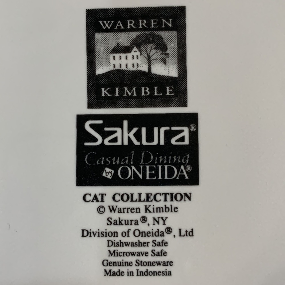 Cat plates - Picture 6 of 7